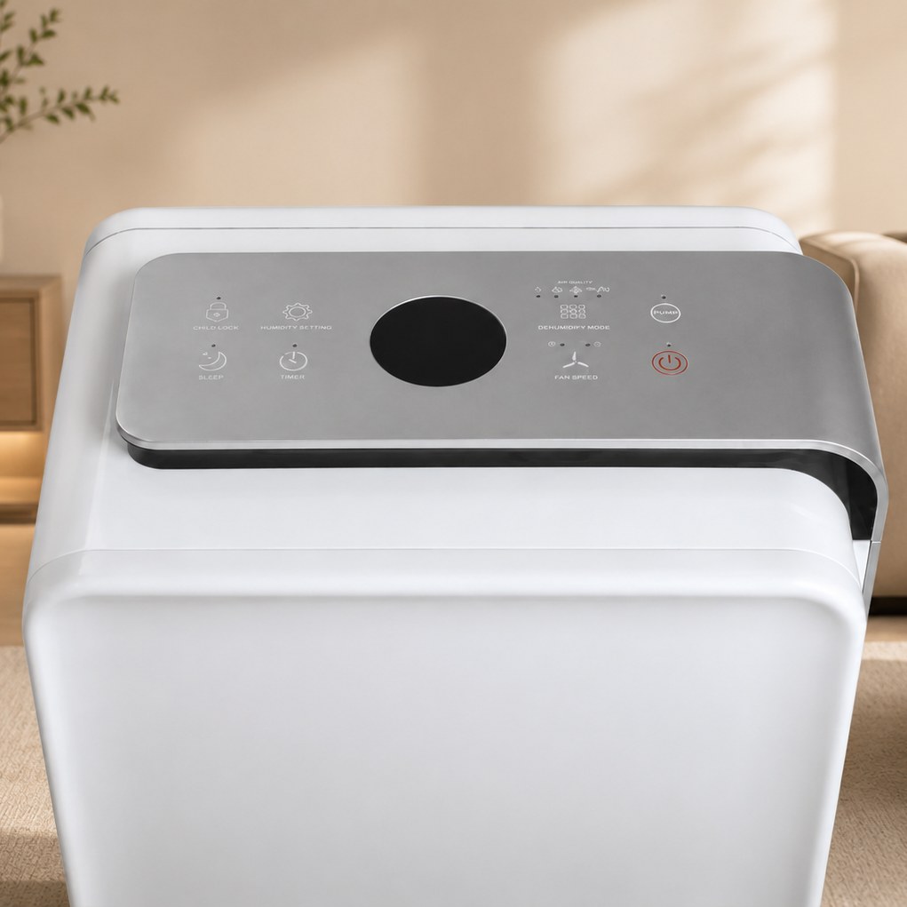 PX35 Dehumidifier — 35L/Day Pico X Health anti-mould product photographed for Singapore homes, additional detail view