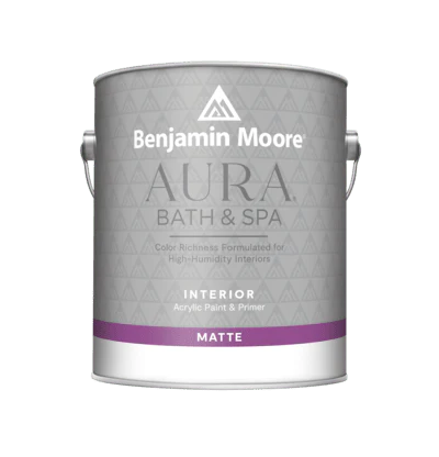 Pico X Health recommends Benjamin Moore Aura Bath Spa premium anti-mould paint for Singapore designer bathrooms