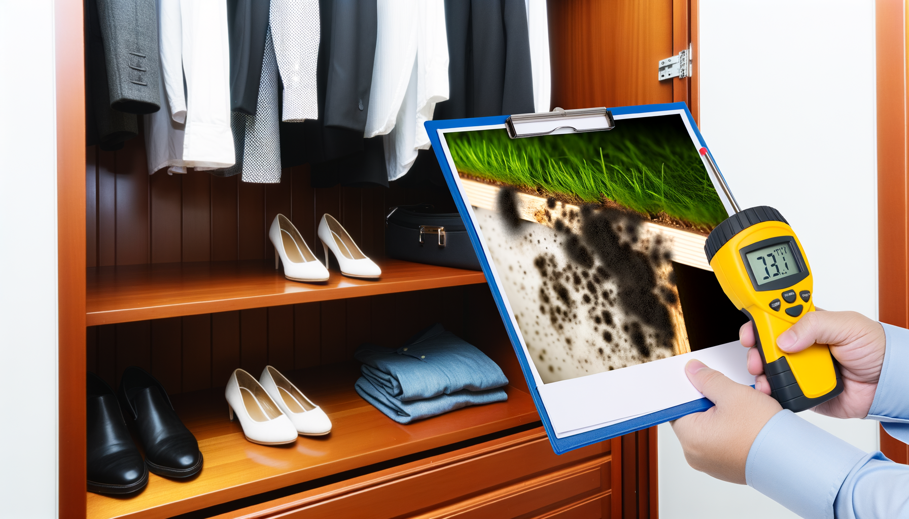Professional wardrobe mould treatment in Singapore